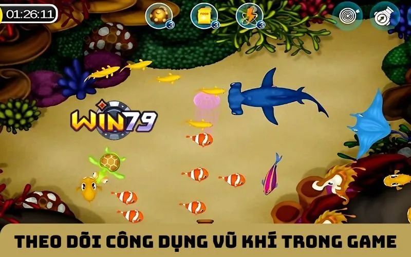 Theo dõi công dụng của vũ khí trong game